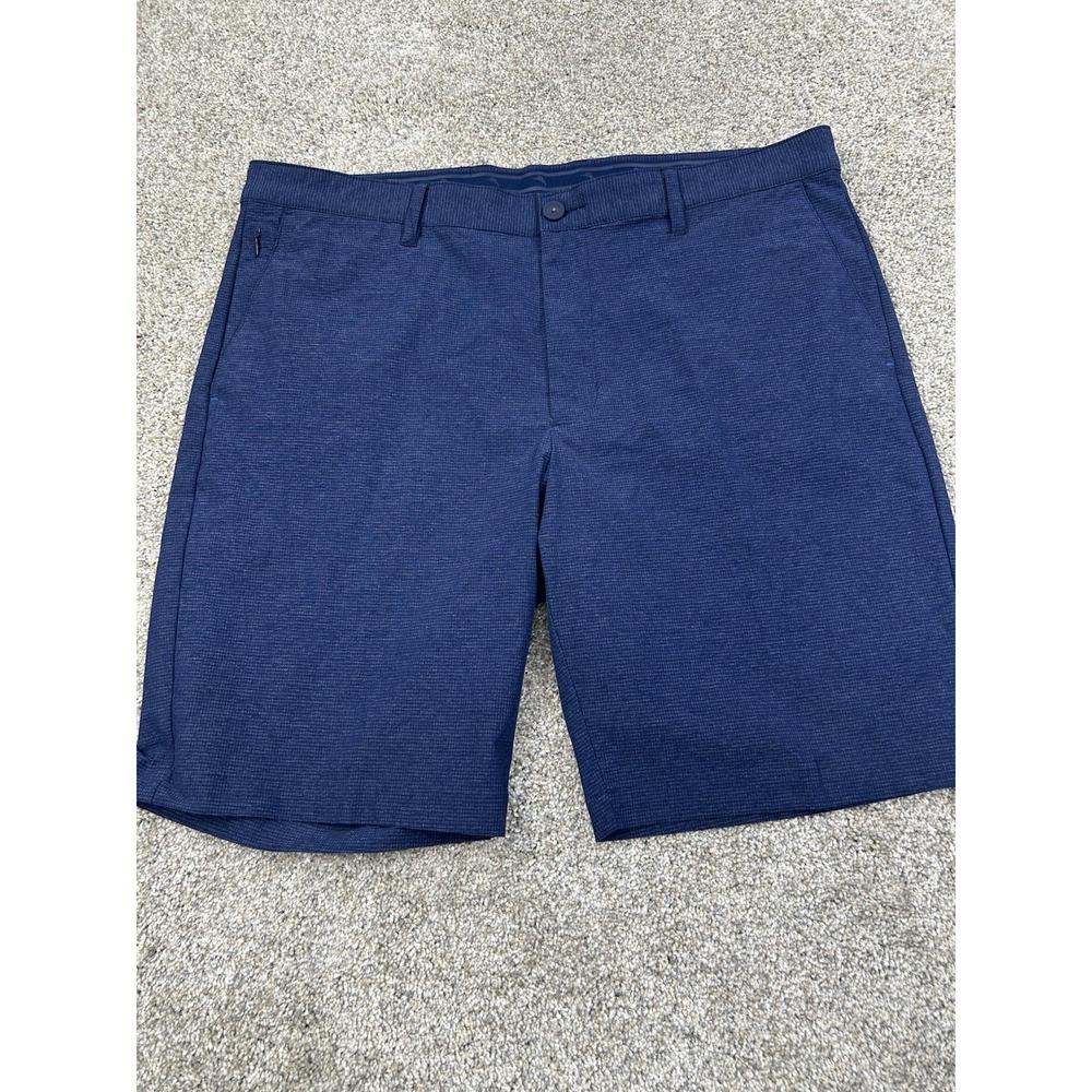 Tommy Bahama Chino Shorts Men's 38 Navy Blue Flat Front #0349